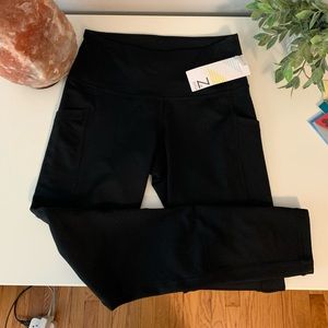 Brand new 7/8 black Z by Zella leggings high waist z tek